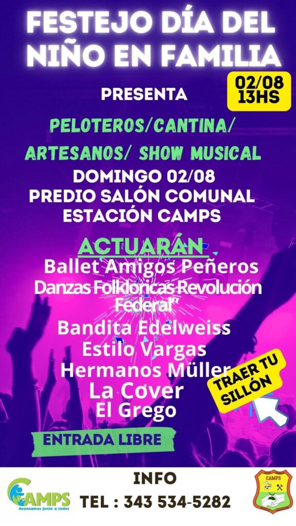 FESTEJO «DIA DEL NIÑO EN FAMILIA»